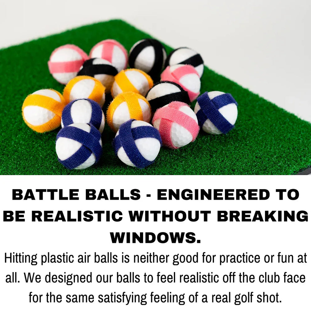 Battle Golf Set - 8 Players (Extra 12 Balls!) - Battle Golf UK