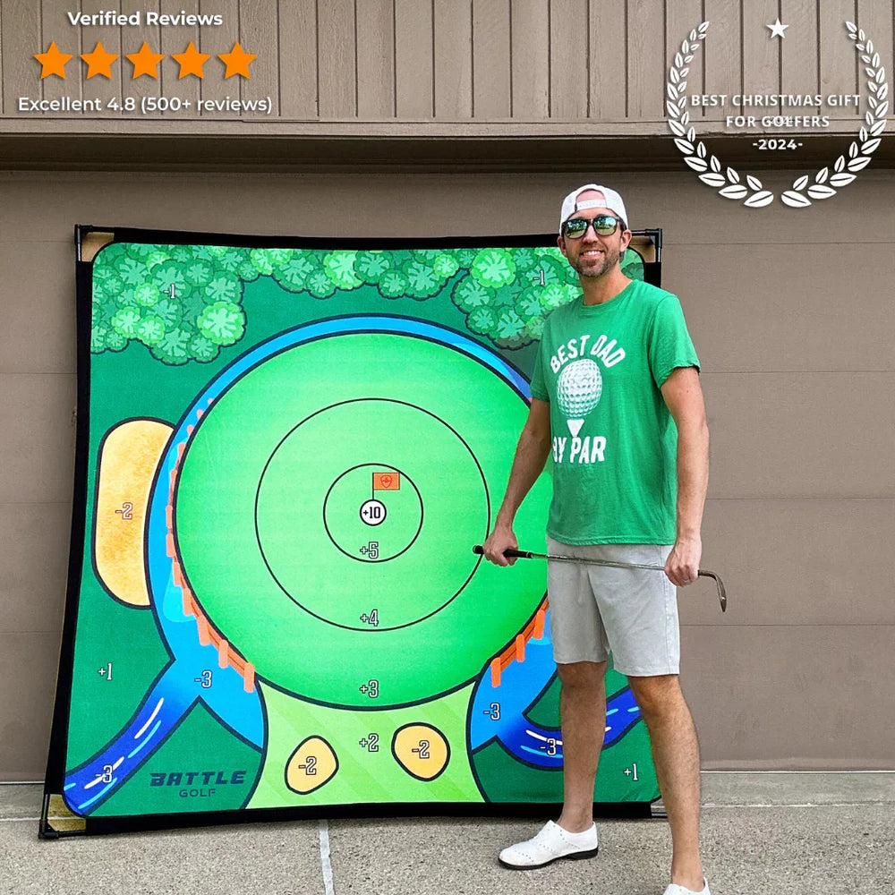 Battle Golf Set - 8 Players (Extra 12 Balls!) - Battle Golf UK